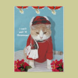 I can't wait 'til Christmas! postcards