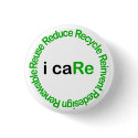 I Care buttons by hexopus I Care buttons