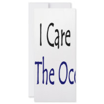 I Care For The Oceans rack cards by Supernova23 I Care For The Oceans rack cards