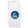 "I care" White Text in blue green circle- I care! Customized Rack Card