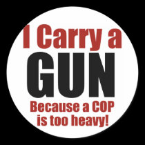 I Carry a Gun stickers