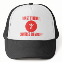 I Cast Fireball Mesh Hat