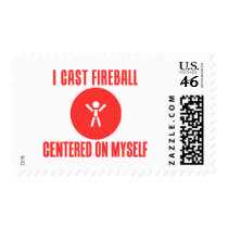 I Cast Fireball postage