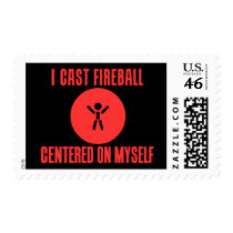 I Cast Fireball postage