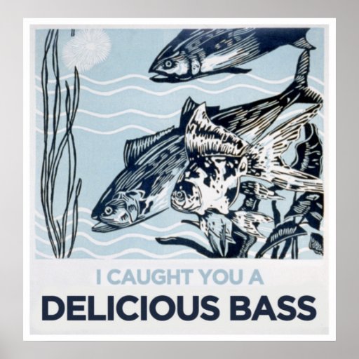 i caught you a delicious bass shirt