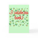 I Celebrate Both Christmas and Hanukkah cards