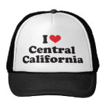 I central California del corazón Gorras De Camionero