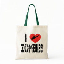 I Chainsaw Zombies Bag