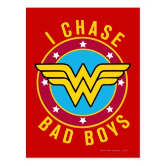 I Chase Bad Boys Post Card