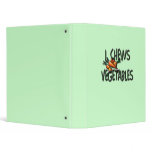 I Chews Vegetables Garden binders