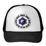 I Ching Black Lotus YinYang Trucker Hat