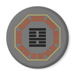 I Ching Hexagram 22 Pi "Adoring" Magnets