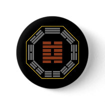 I Ching Hexagram 29 K'an "The Abyss" Pin