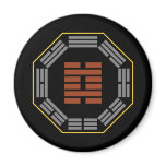 I Ching Hexagram 29 K'an "The Abyss" Refrigerator Magnets