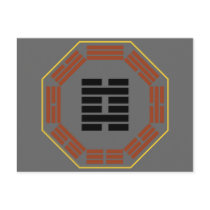 I Ching Hexagram 29 K'an "The Abyss" Post Card