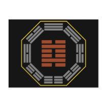 I Ching Hexagram 29 K'an "The Abyss" Post Cards