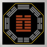 I Ching Hexagram 3 Chun "Difficulty" Print