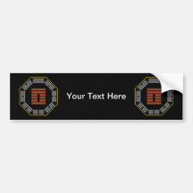 I Ching Hexagram 42 I "Increase" Bumper Stickers