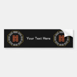 I Ching Hexagram 47 K'un "Oppression" Bumper Sticker
