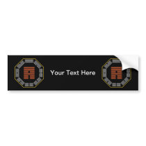 I Ching Hexagram 53 Chien "Development" Bumper Sticker