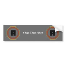 I Ching Hexagram 53 Chien "Development" Bumper Sticker