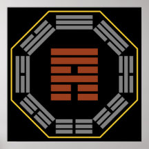 I Ching Hexagram 53 Chien "Development" Poster