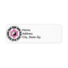 I Ching Lotus YinYang Labels