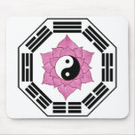 I Ching Lotus YinYang Mouse Pads