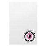 I Ching Lotus YinYang Personalized Stationery