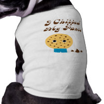 I Chipped My Pants Chocolate Chip Cookie pet clothing by ragingtrombones I Chipped My Pants Chocolate Chip Cookie pet clothing