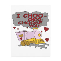 I Choo Choo Choose You Post Cards