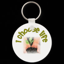 I choose Life keychains