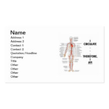 I Circulate ... Therefore, I Am (Circulation) Business Cards