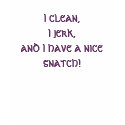 I clean t-shirts