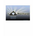 I Cloud Portland-Navy Blue T Shirt by theomnivore I Cloud Portland-Navy Blue T Shirt