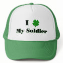 I (clover) My Soldier Green Hat by taysdesigns I (clover) My Soldier Green Hat