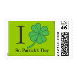 I Clover St. Patrick's Day Postage