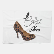I Collect Shoes High Heels Pumps Hand Towel