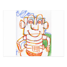 I Computer Post Card