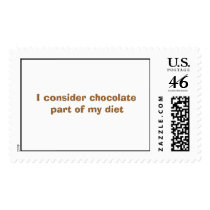 I consider chocolate part of my diet postage by Chocoholic_15 I consider chocolate part of my diet postage