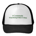 I Consult Therefore I Am Mesh Hat