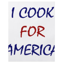 I Cook For America flyers