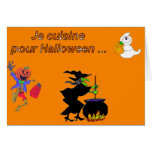 I cook for Halloween - Cards