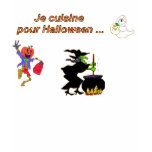I cook for Halloween - t-shirts