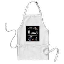 I Cook for Wildlife aprons