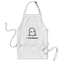 "I Cook Seafood" Apron