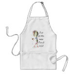 I cook with Wine, sometimes I add to food Apron