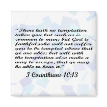 I Corinthians 10:13 magnet