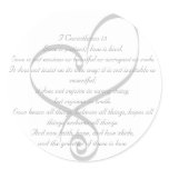I Corinthians 13 Love/Wedding Sticker