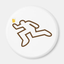 I could murder a beer refrigerator magnets